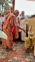 HH Swamiji's visit to Shri Mathada Vinayaka Devasthan, Salemane, Neerkanta, Shirali (16 Feb 2025)